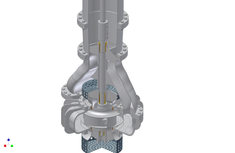 Marelli VS2 Vertical Mounted, Double Suction Impeller Centrifugal Pump ...